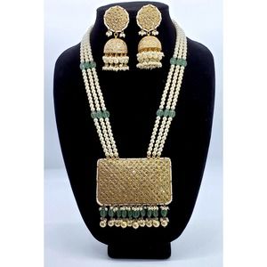 22k Gold Diamond Polki Necklace